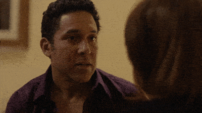 A man worriedly says "uh-oh."