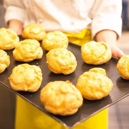 Cream Puffs from Beard Papa's.