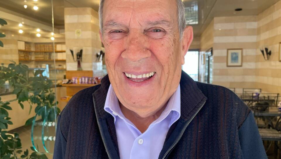 Nassim Haddad greets his customers and life with unflinching cheer.