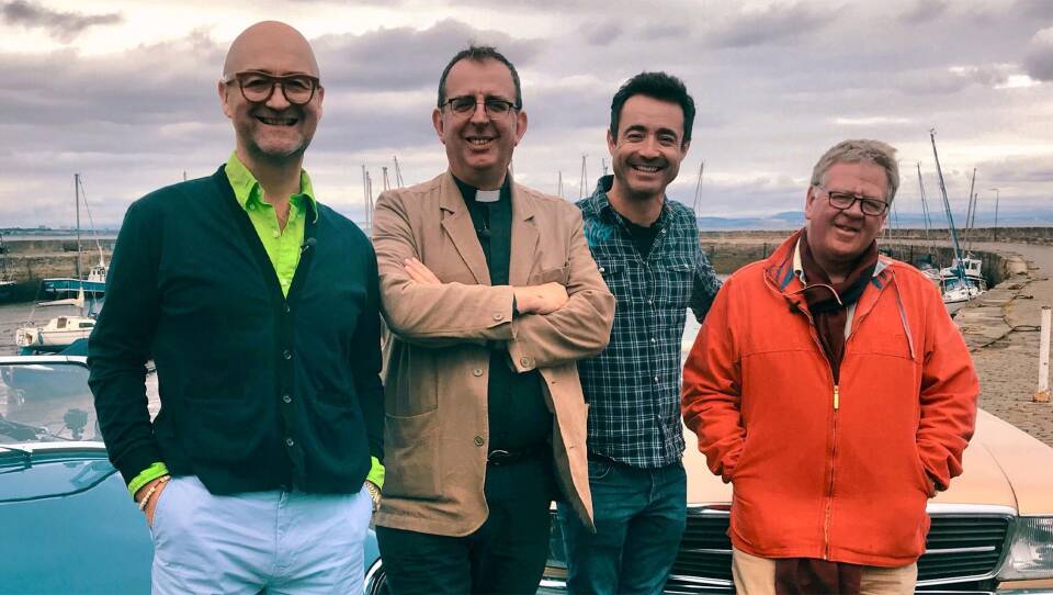 Rev. Richard Coles and Joe McFadden