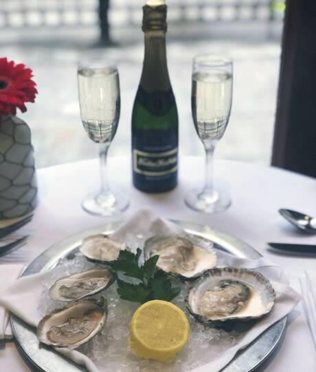 Oysters at Atlantic Fish Co