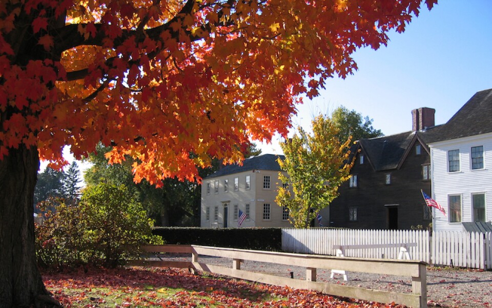 Autumn at Strawbery Banke, Portsmouth, NH