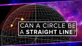 Can a Circle Be a Straight Line?
