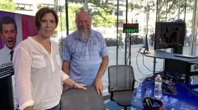 Chef Erin Miller, of Urban Hearth and Chef Peter Davis of Henrietta’s Table