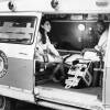 Dr. Nancy Caroline with paramedic Walt Brown in 1975