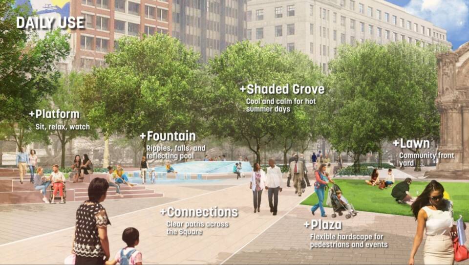 Copley Square rendering