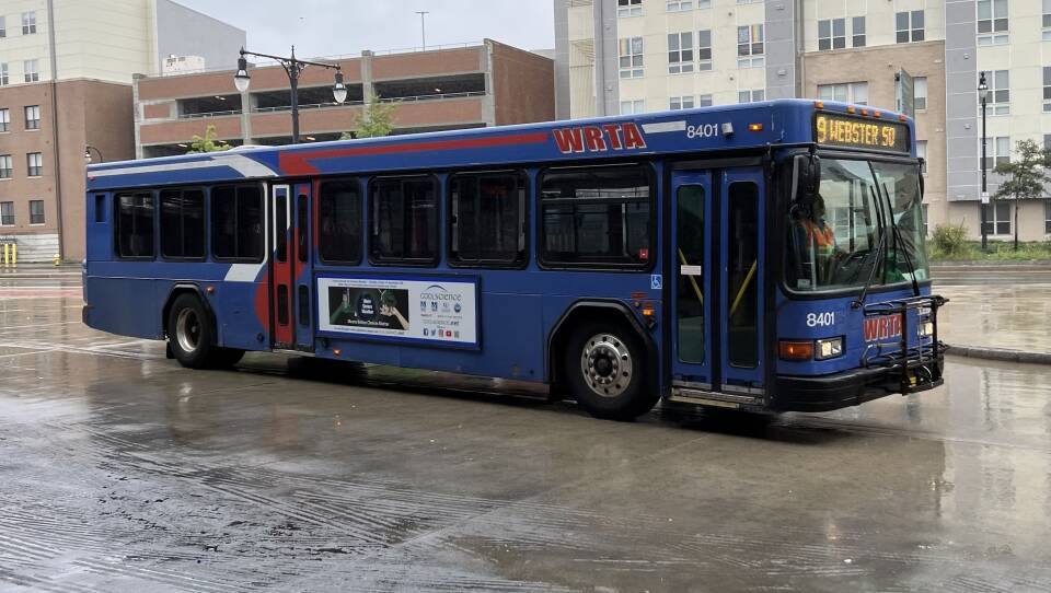 A WRTA bus