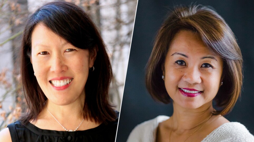 Lisa Mao and Penny Lee