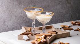 Costco's new Eggnog Wine cocktail has us asking so many questions.