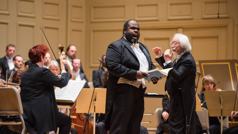 Reginald Mobley singing Messiah