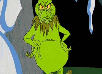 A screen shows the animated Grinch's heart growing three sizes.