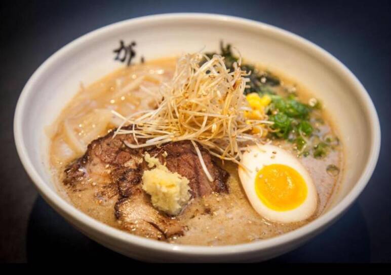 Japanese Ramen from Ganko Ittetsu Ramen in Coolidge Corner.